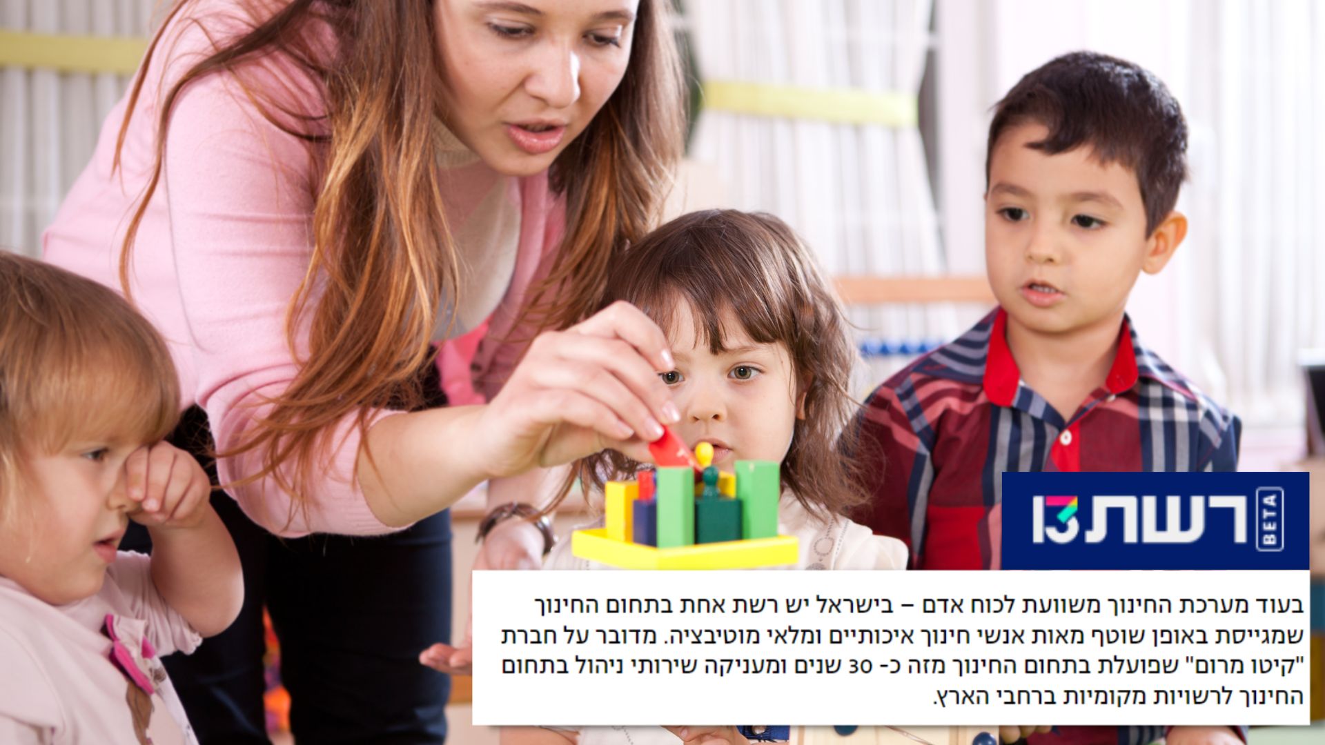 קיטו מרום באתר רשת 13